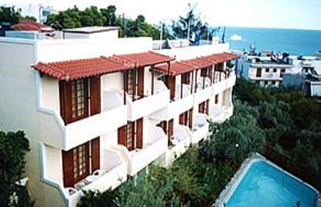 Voula Apartments Agia Marina  Buitenkant foto