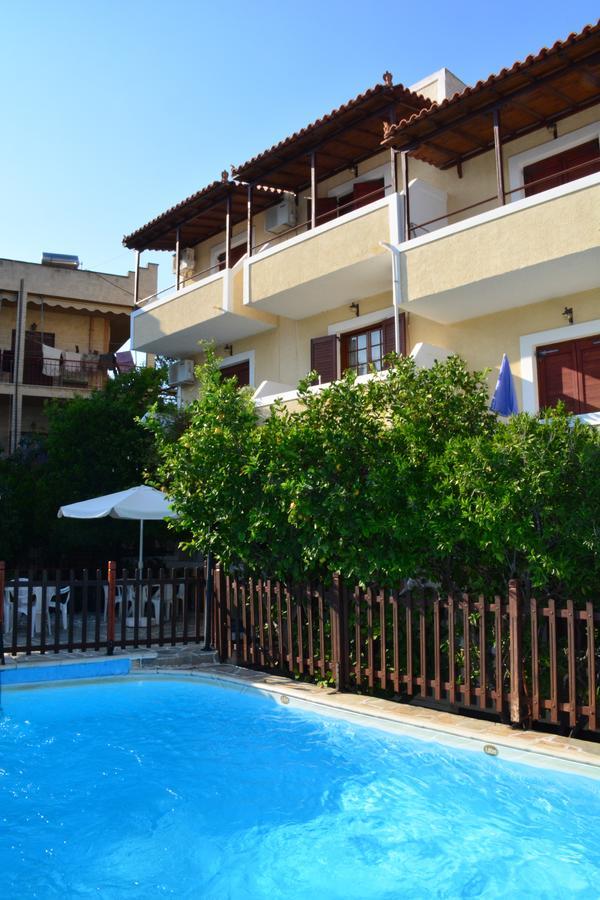 Voula Apartments Agia Marina  Buitenkant foto