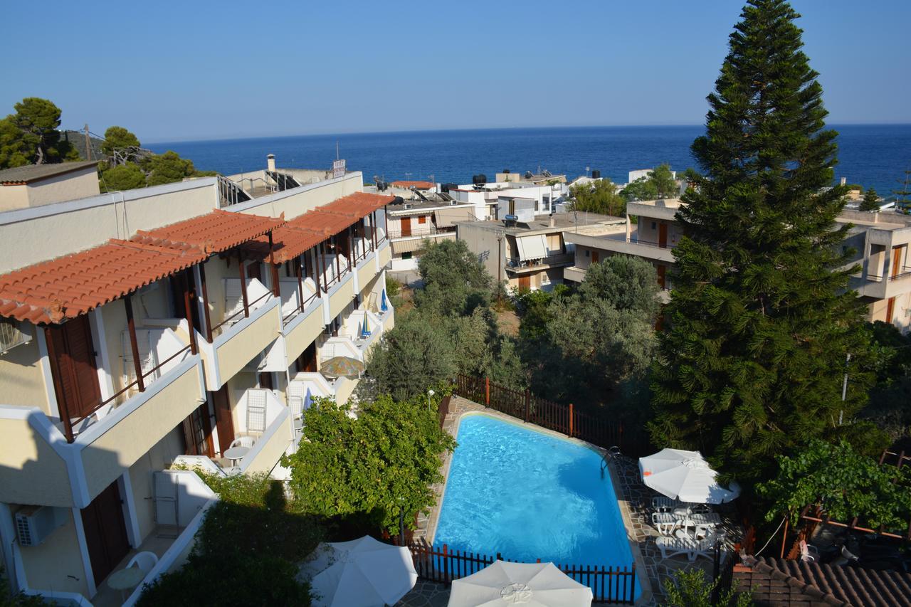 Voula Apartments Agia Marina  Buitenkant foto