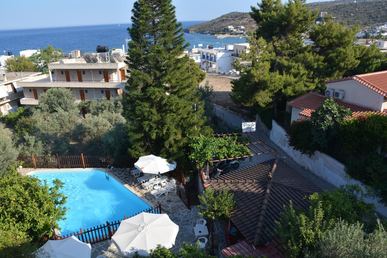 Voula Apartments Agia Marina  Buitenkant foto